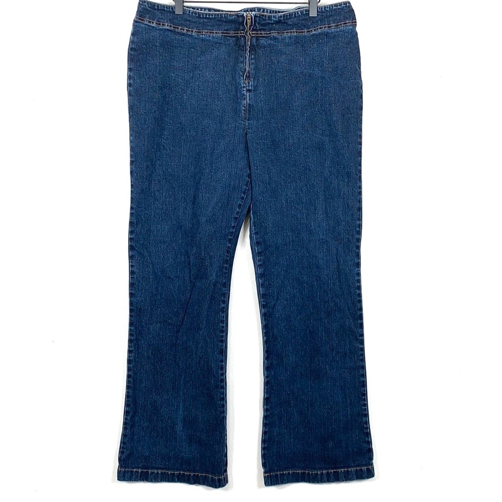 Soft Surroundings Flat Front Jeans Women's XL